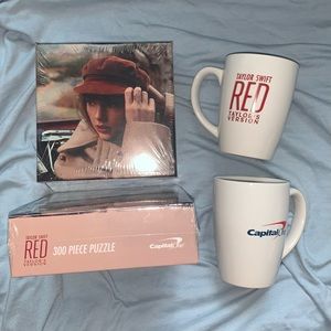 Taylor Swift Red Puzzles & Cups